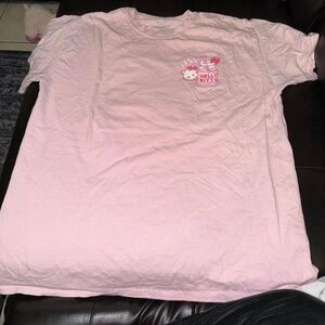 Pink Hello Kitty milk shirt